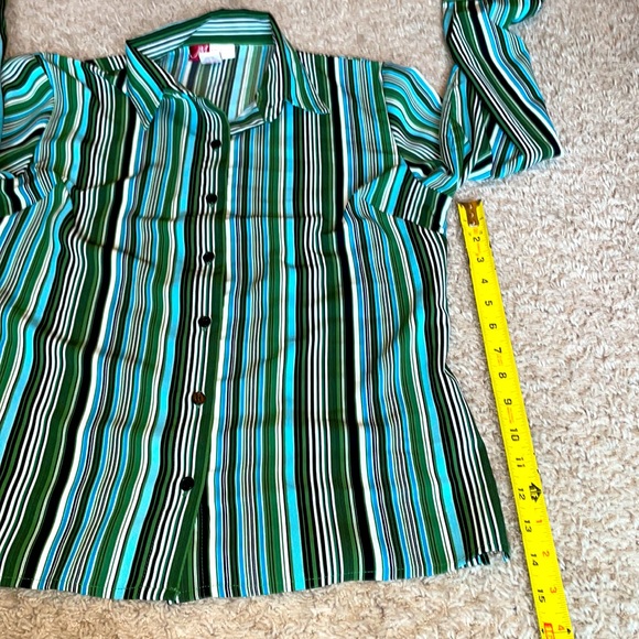 Jennifer Moore women's long sleeve button down shirt size 6 - Picture 3 of 3
